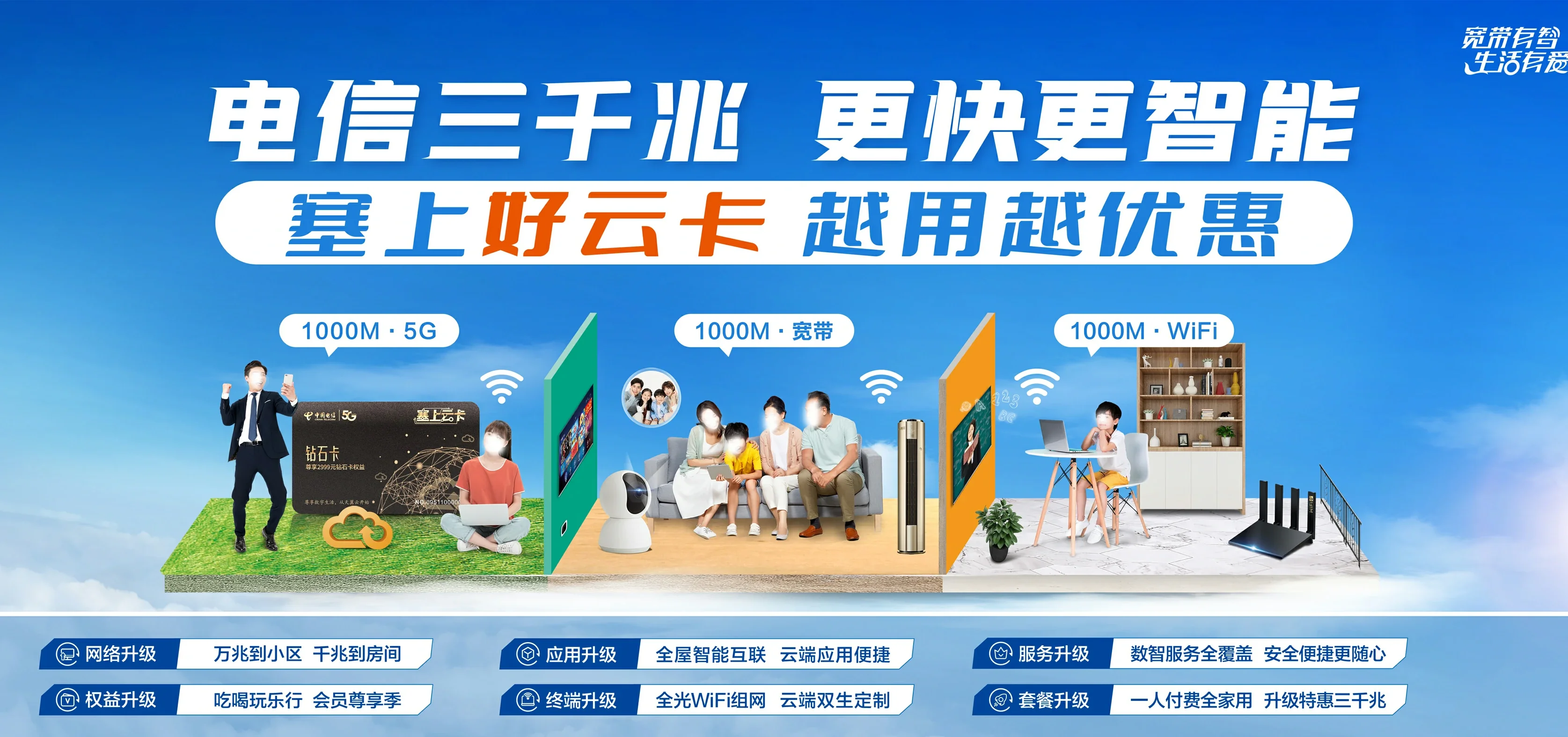 中国电信 上安电信宽带 宽带套餐