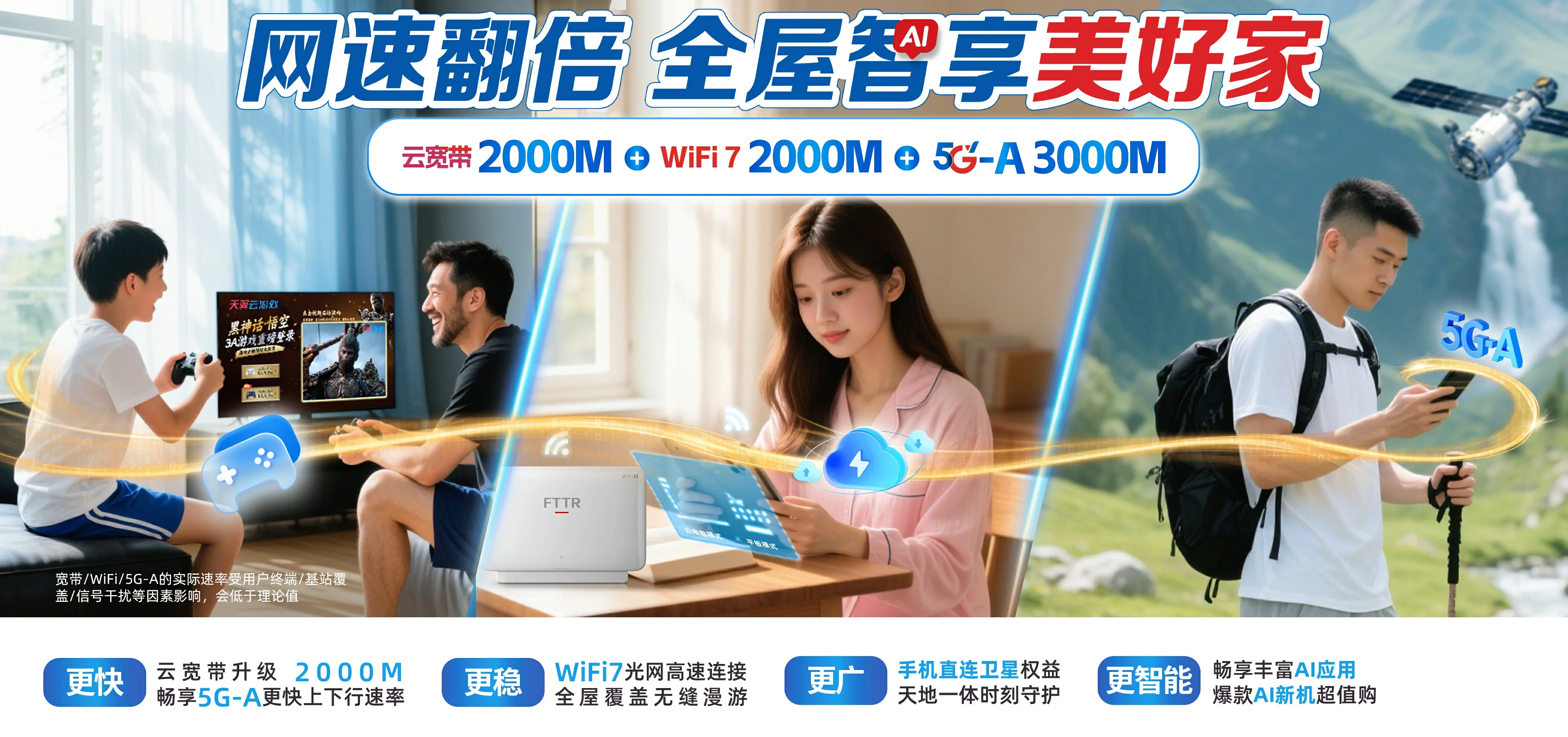 中国电信 上安电信宽带 宽带套餐